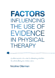 Factors influencing the use of evidence in physical therapy