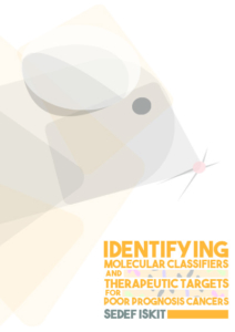 Identifying molecular classifiers and therapeutic targets for poor-prognosis cancers