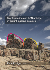 Star formation and AGN activity in distant massive galaxies