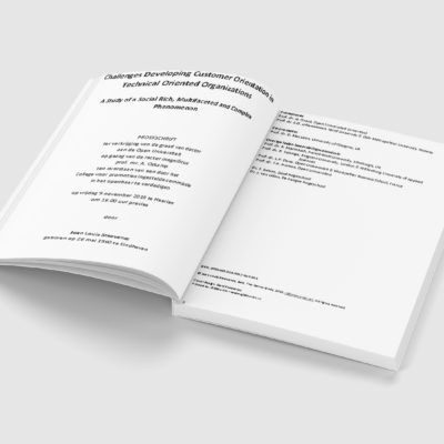 Challenges Developing Customer Orientation in Technical Oriented Organizations