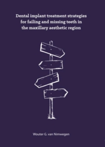 Dental implant treatment strategies for failing and missing teeth in the maxillary aesthetic region