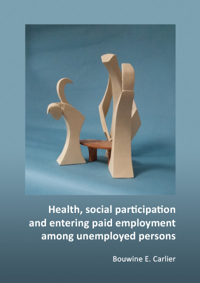 Health, social participation and entering paid employment among unemployed persons