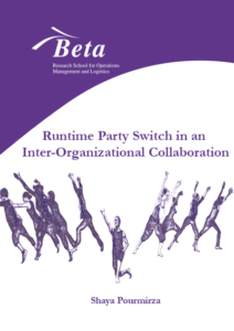 Runtime party switch in an inter-organizational collaboration