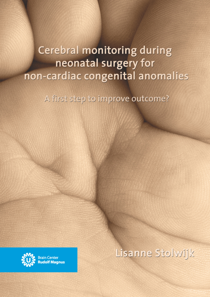 Cerebral monitoring during neonatal surgery for non-cardiac congenital anomalies