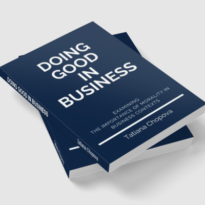 Doing good in business